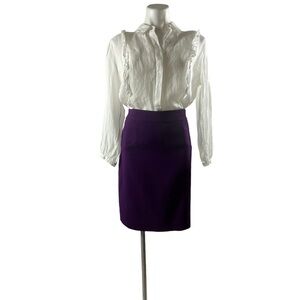 Kate Spade Judy Play the Wild Card Violet Purple Skirt